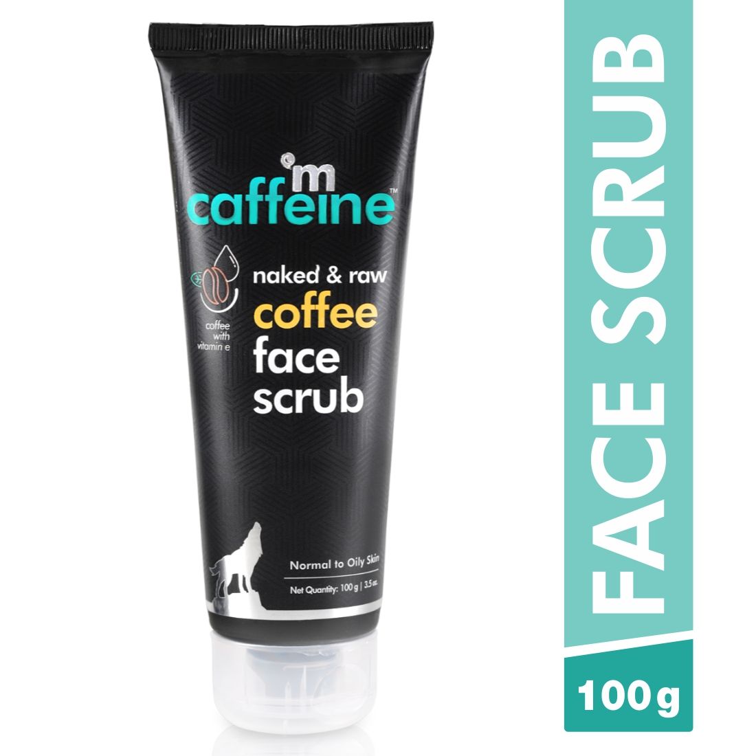 MCaffeine Exfoliating Coffee Face Scrub with Walnut & Vitamin E for Tan, Blackheads & Dirt Removal
