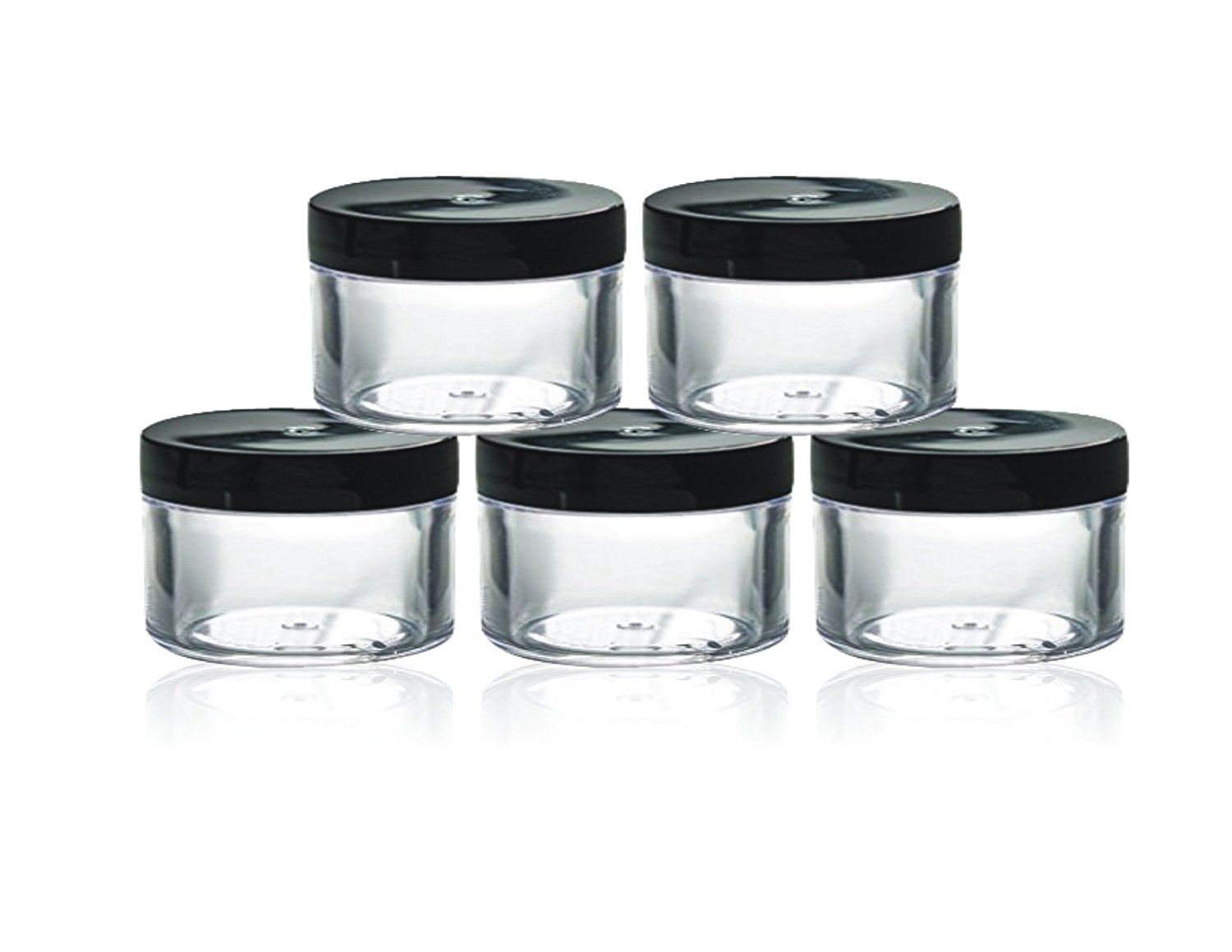 Zenvista Acrylic Shan Transparent Lip Balm Cosmetics Container - Pack Of 10