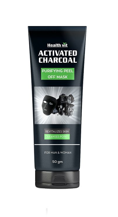 HealthVit Activated Charcoal Purifying Peel Off Mask