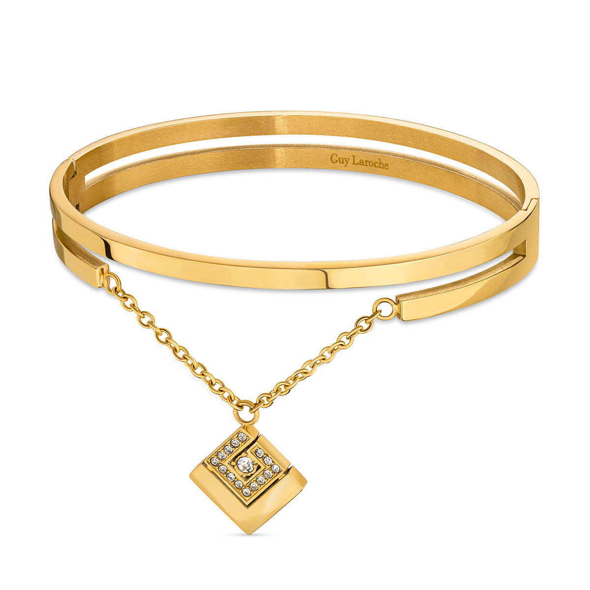 Guy Laroche Grace Stainless Steel Women Gold Bracelet