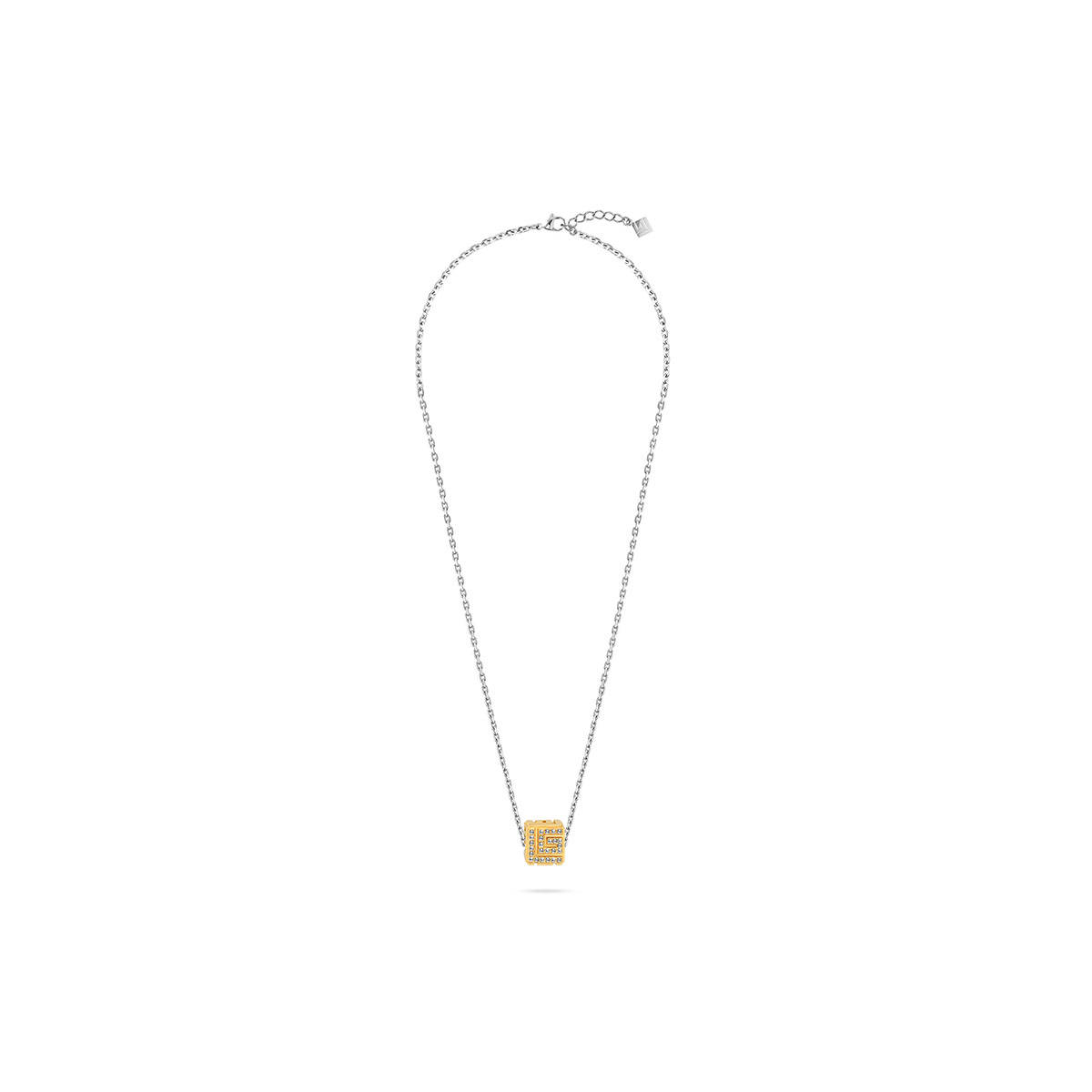 Guy Laroche Aline Stainless Steel Women Silver Necklace