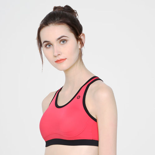 Buy Sonari Sportivo Women's Sports Bra - Pink (34B) Online