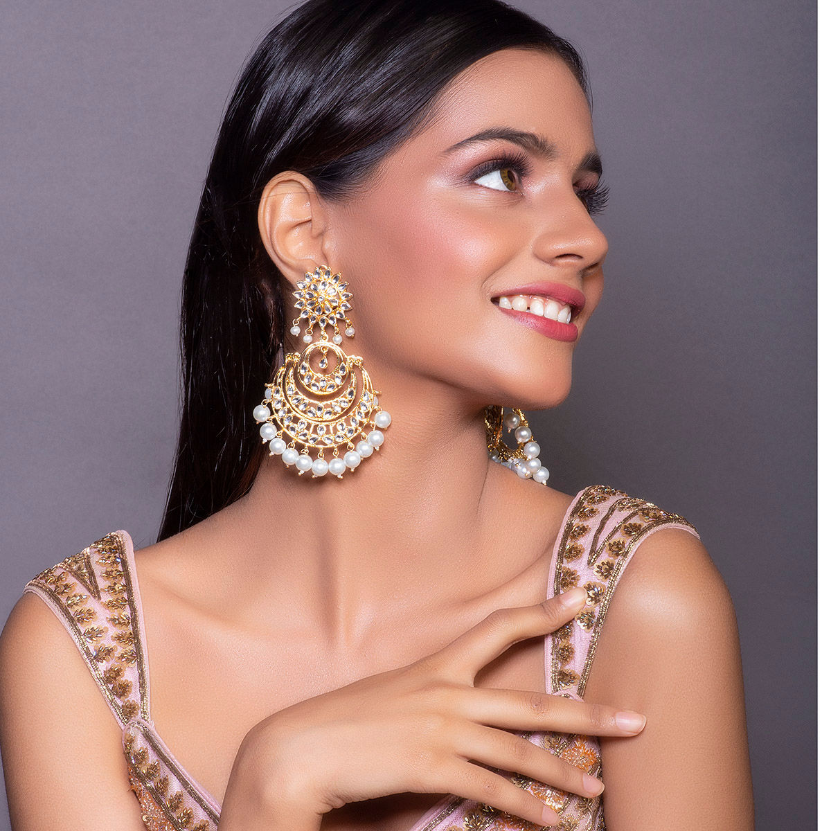 25 Heavy Earrings For Brides Who Love AllThingsExtravagant   WeddingBazaar