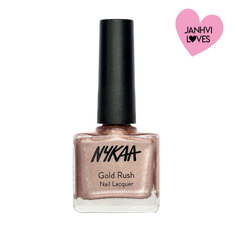 Nykaa Gold Rush Nail Lacquer - Champagne Gold 122