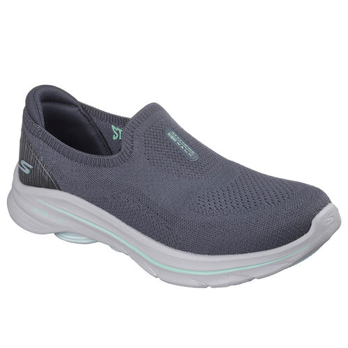 SKECHERS Women GO WALK ALEENA Grey Walking Shoes (US 7)
