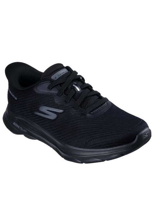SKECHERS Men GO WALK PATE Black Walking Shoes
