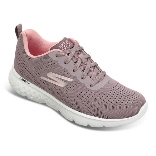 SKECHERS Womens GO RUN 400 Mauve Running Shoes (US 10)