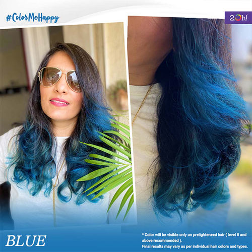 ! Semi Permanent Hair Color - Blue: Buy ! Semi Permanent Hair Color  - Blue Online at Best Price in India | NykaaMan