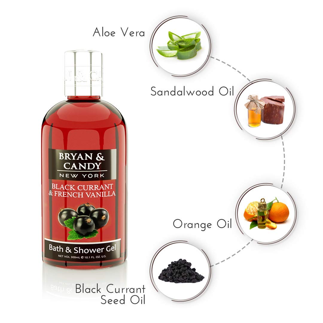Buy BRYAN & CANDY Black Currant& French Vanilla Bath & Shower Gel Online