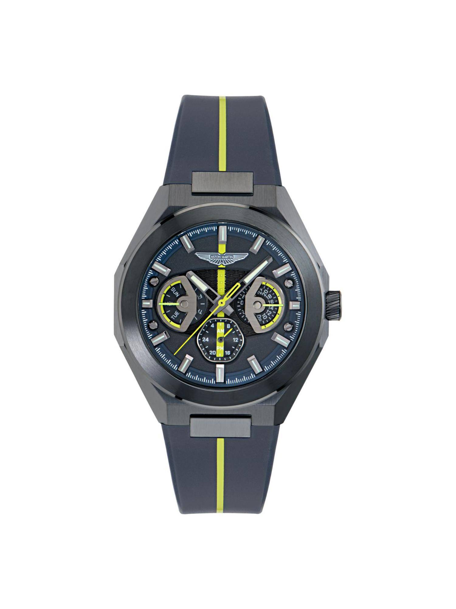 Aston Martin Round Blue Dial Analog Men Watch - MTRI2S6023E (M)
