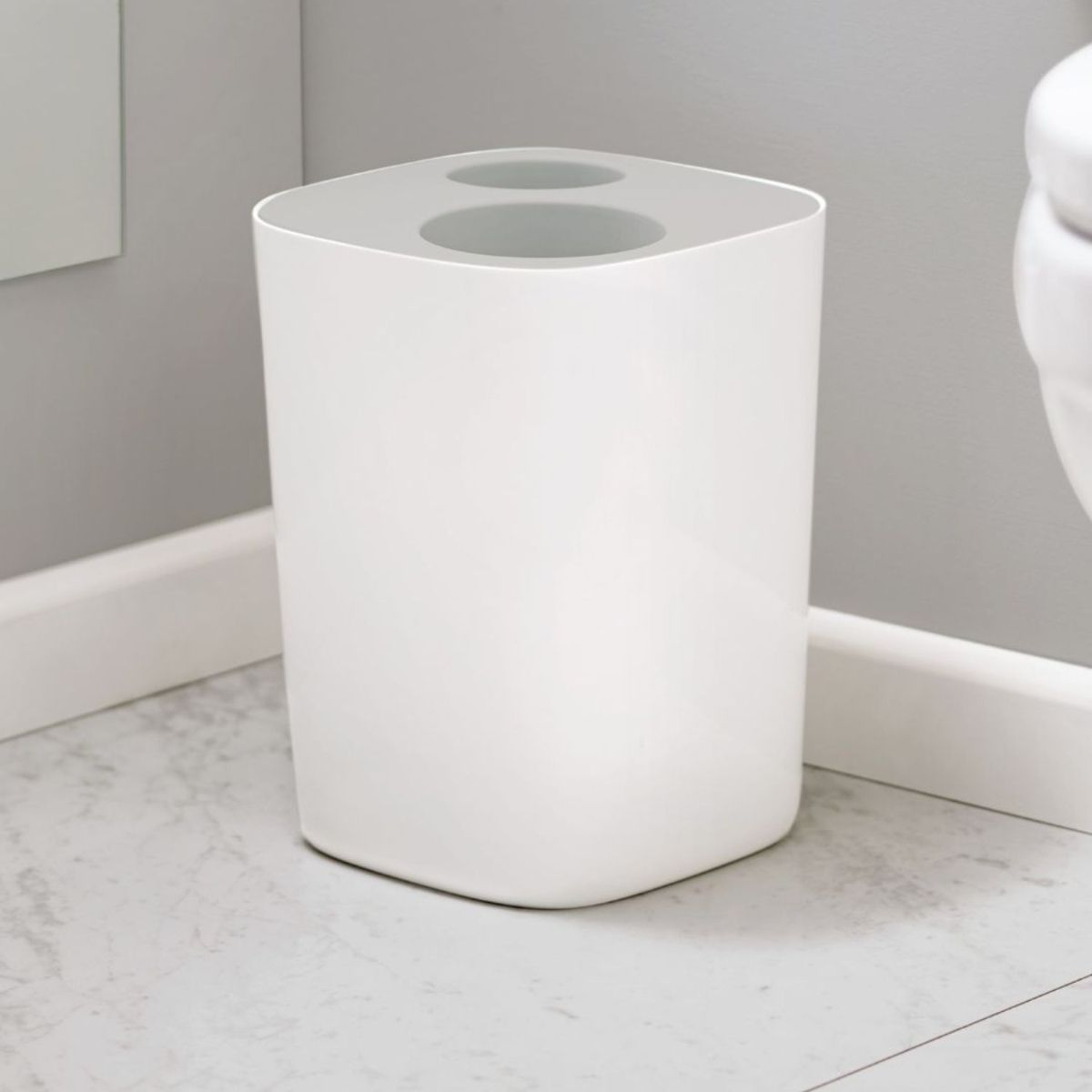 Joseph Joseph Split 8L Waste & Recycling Bin For thinKitchen, Light