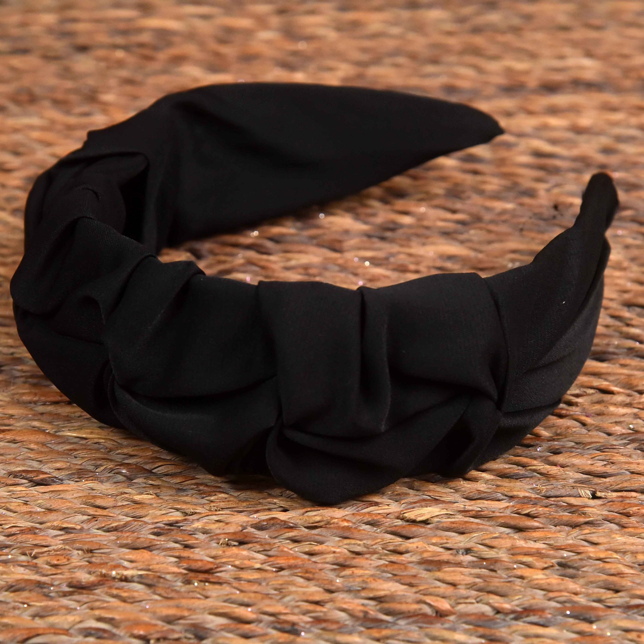 Buy YoungWildFree Hair Bands Black Ruffle Hairbands For Women -New ...