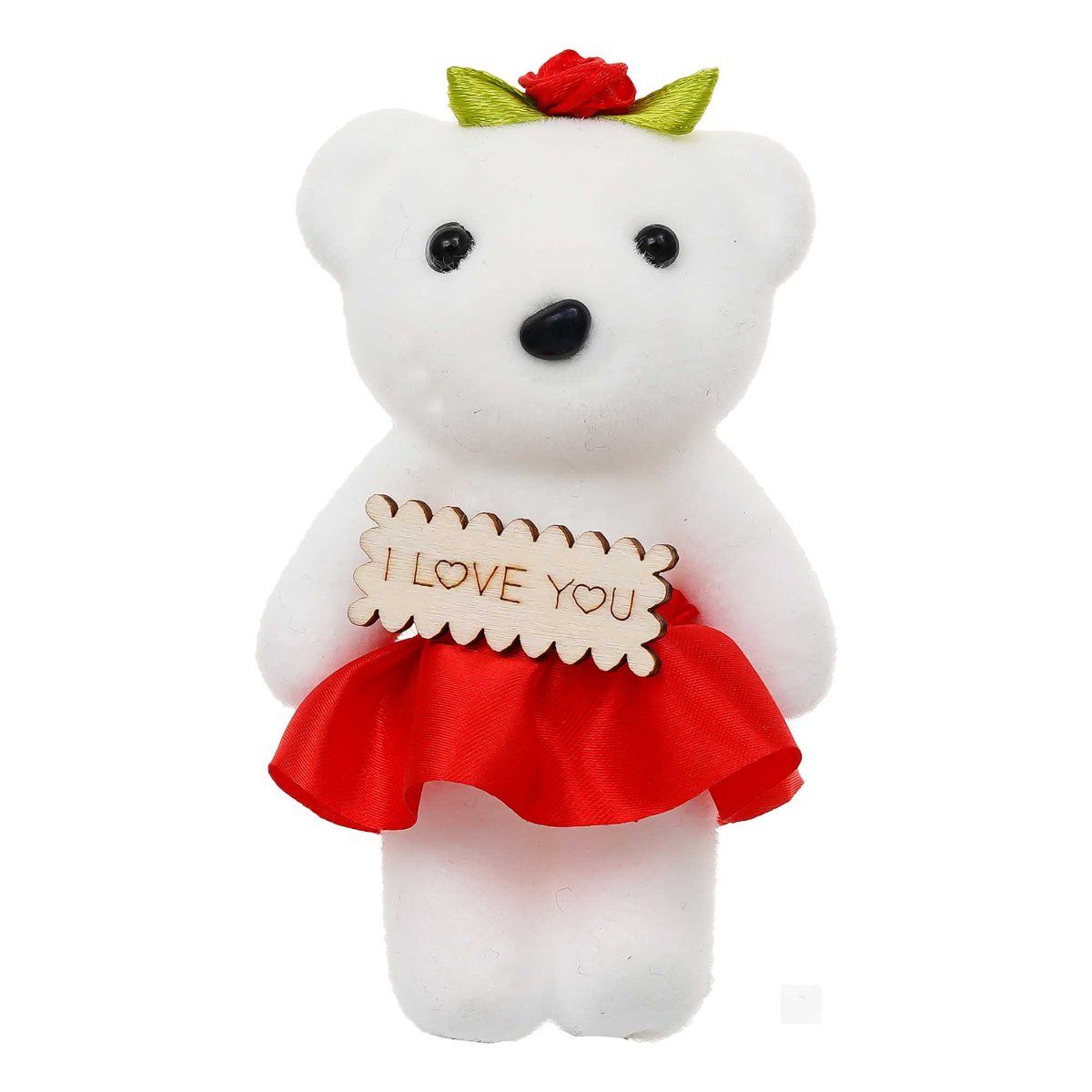 Buy eCraftIndia I Love You Cute Teddy Bear for Valentine Day Gift