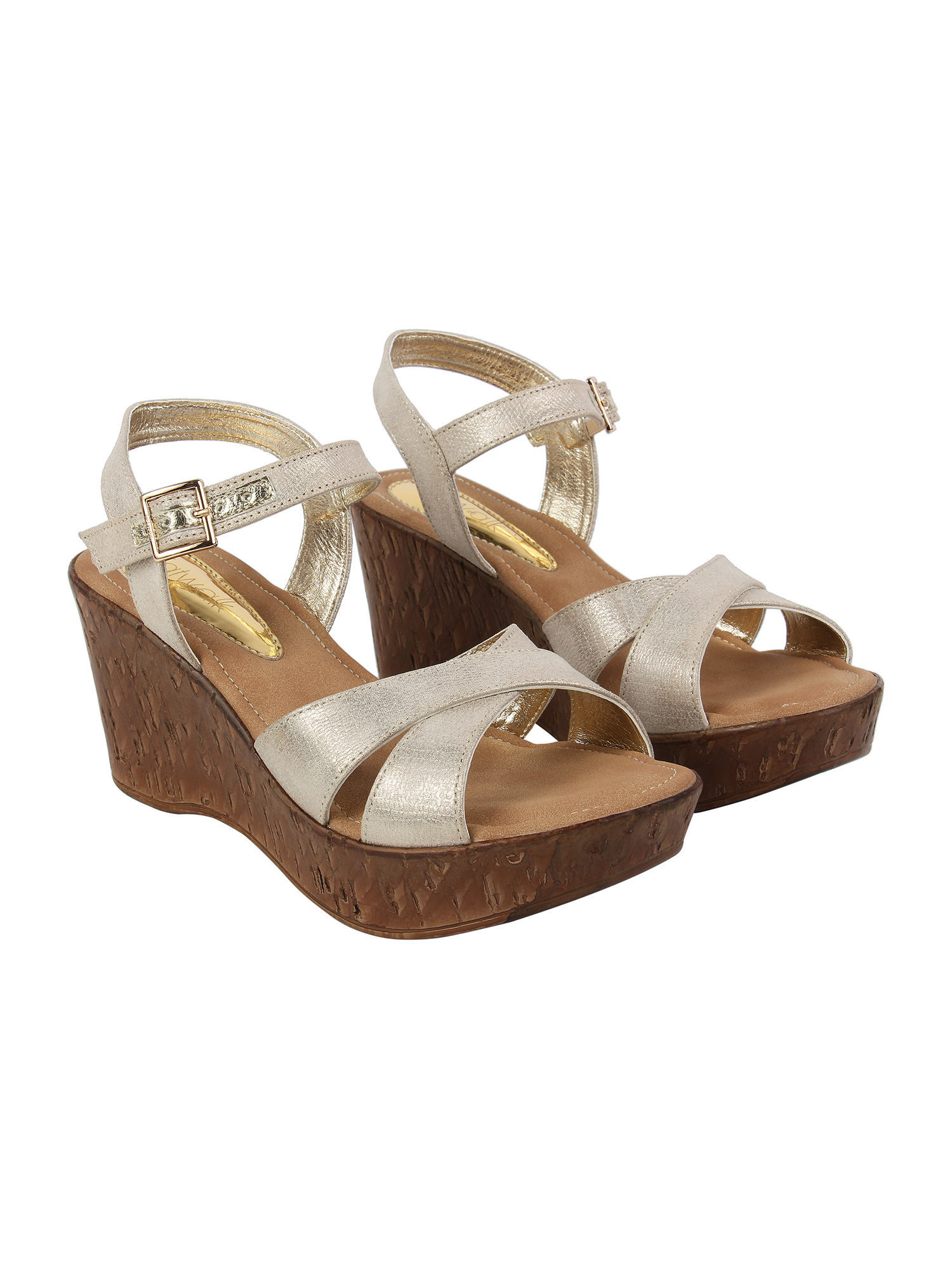Koddee Nappu Soft Gold Sandal main image 0