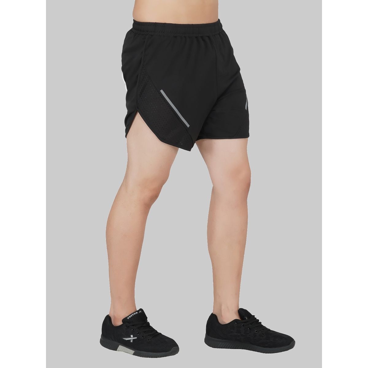 Polyester store running shorts