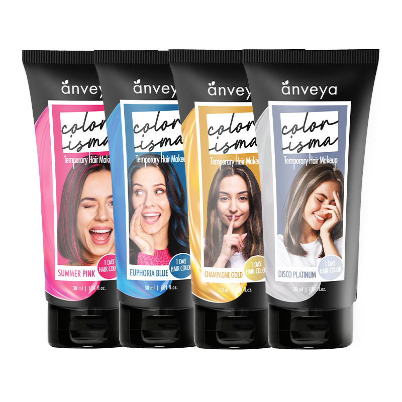 Anveya Colorisma Euphoria Blue, Summer Pink, Champagne Gold & Disco  Platinum: Buy Anveya Colorisma Euphoria Blue, Summer Pink, Champagne Gold &  Disco Platinum Online at Best Price in India | Nykaa