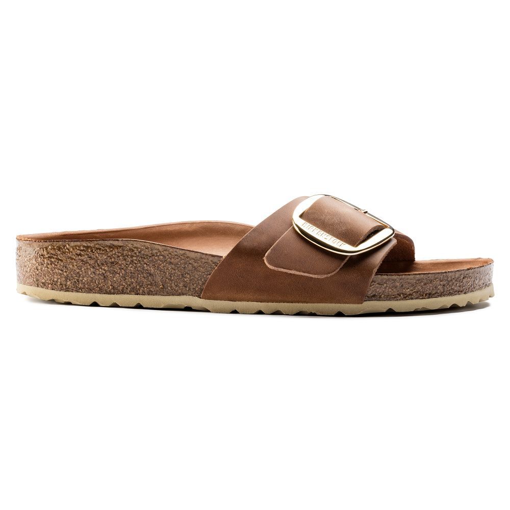 Madrid big best sale buckle slide sandal