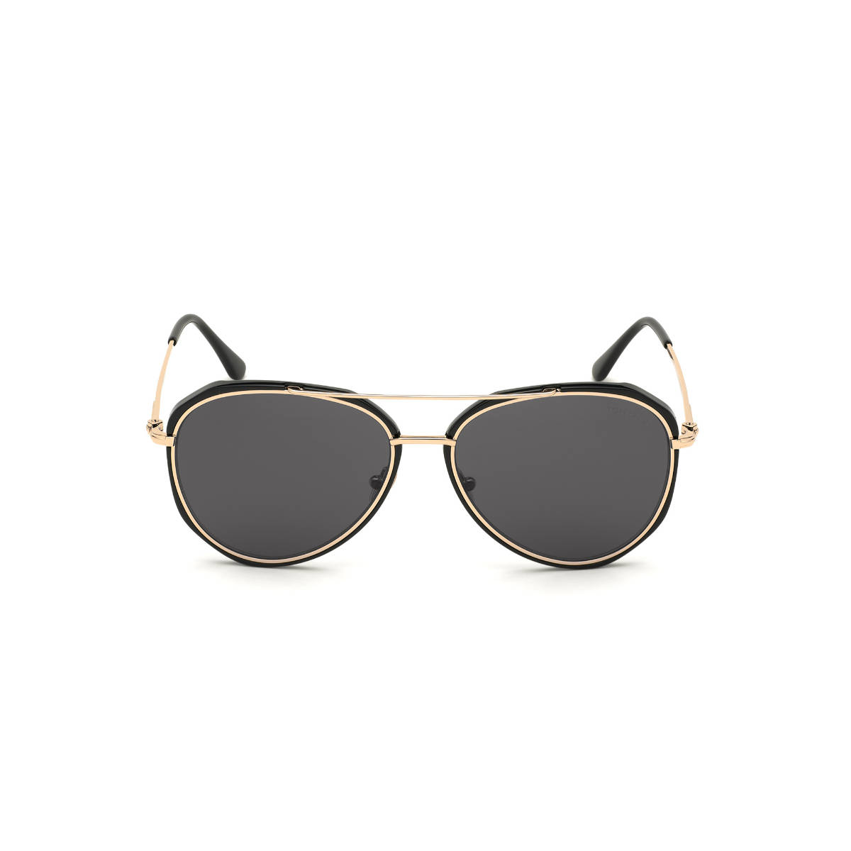 Tom Ford Eyewear Black Metal Sunglasses FT0749 60 01A