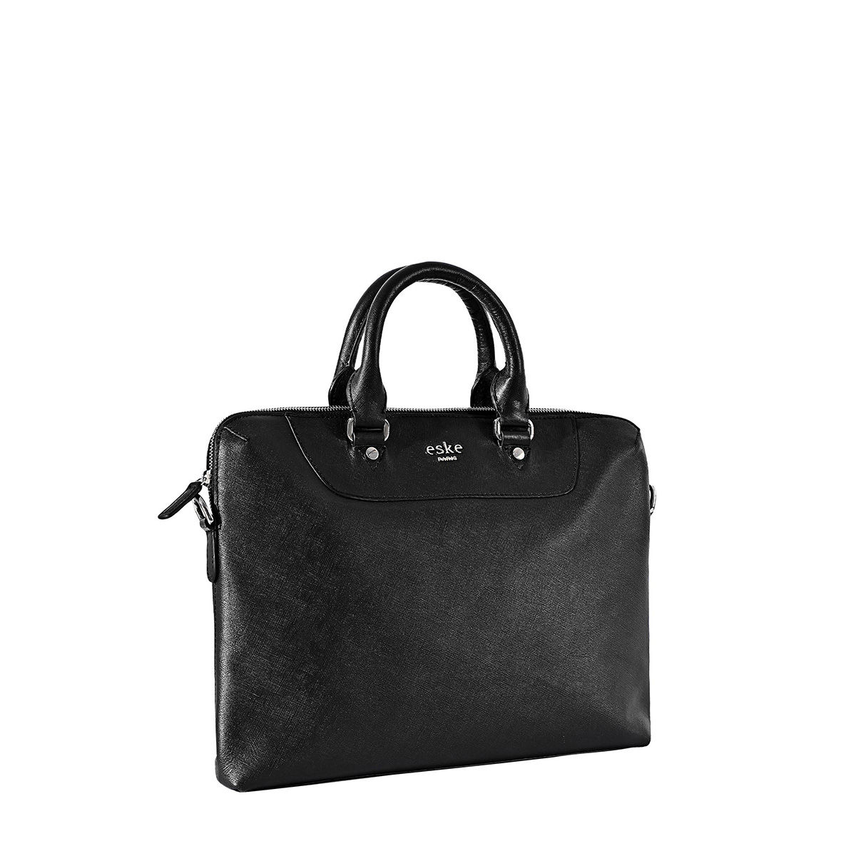 Buy Eske Black Paxel Textured 14 Inch Laptop Bag Online