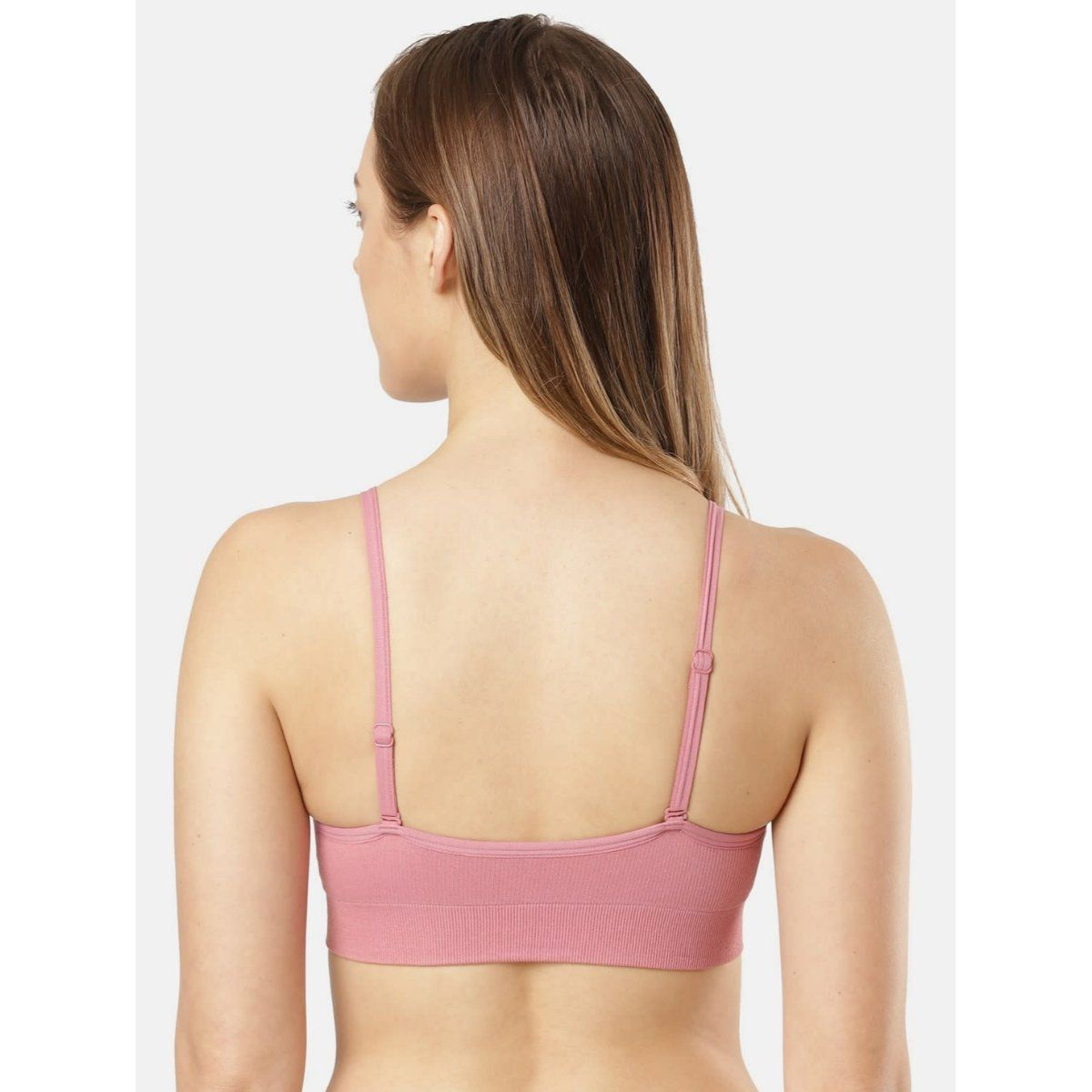 Jockey Fe74 Womens Wirefree Seamfree Non Padded Full Coverage Beginners Bra Pink Buy Jockey 5025