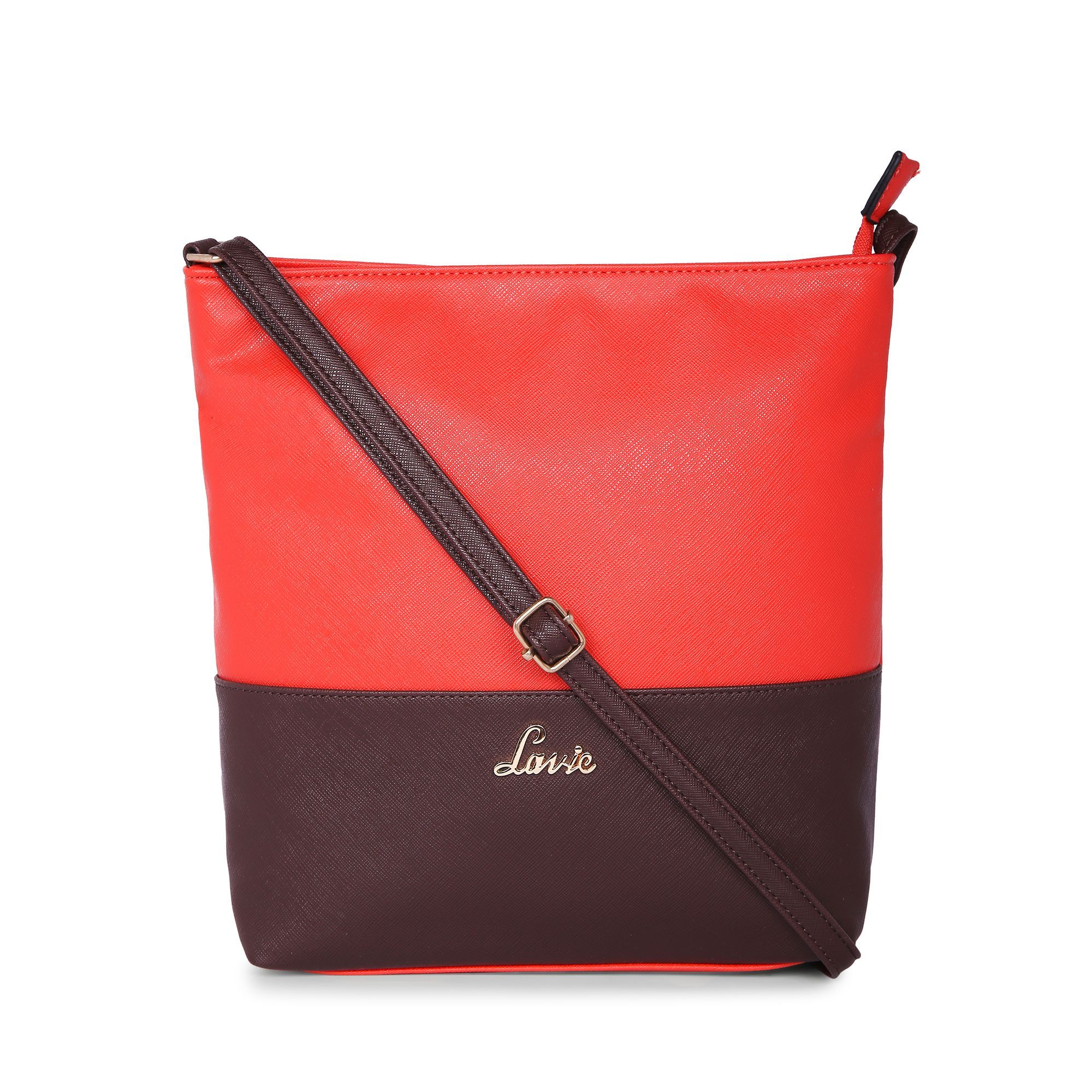 Lavie orange 2024 sling bag