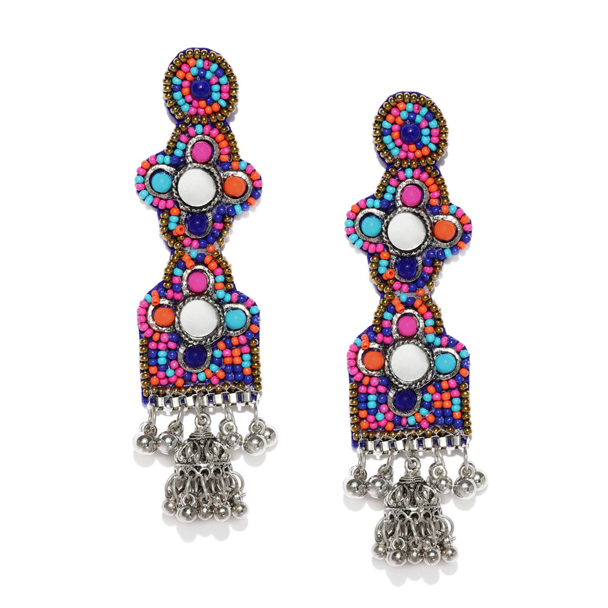 Buy Fida Multicolor Drop Earrings Online