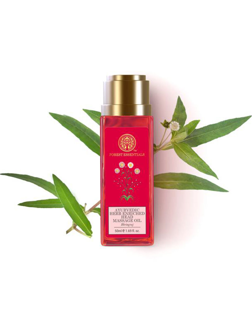 Buy Forest Essentials Ayurvedic Herb Enriched Head Massage Hair Oil Bhringraj Online