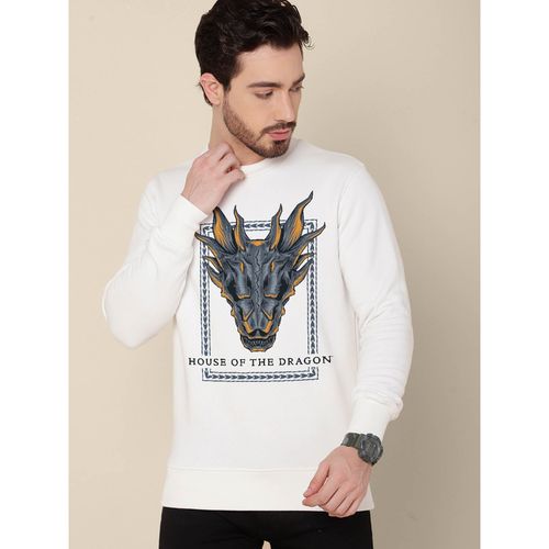 Free Authority Young Men House of Dragon Printed Off White Sweatshirt: Buy  Free Authority Young Men House of Dragon Printed Off White Sweatshirt  Online at Best Price in India | NykaaMan