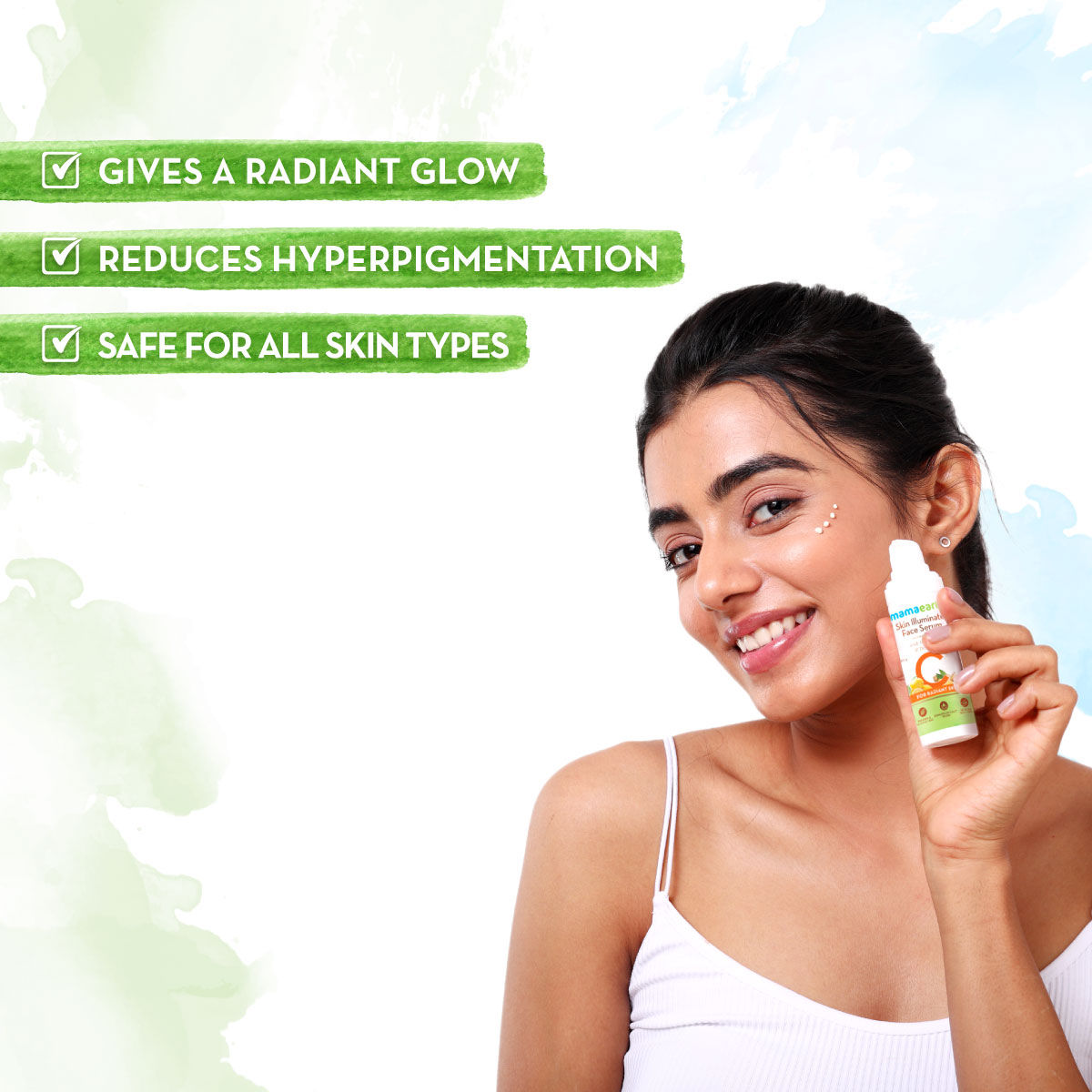 skin illuminate face serum for radiant skin with vitamin c & turmeric