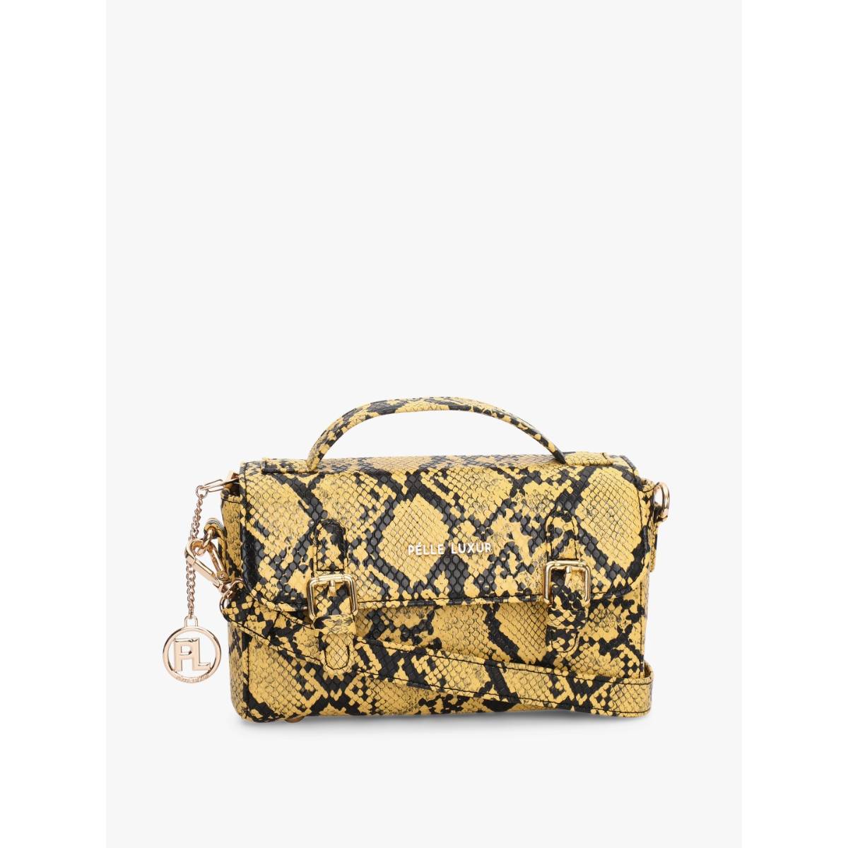 Pelle Luxur Ariana Yellow Sling Bag For Women