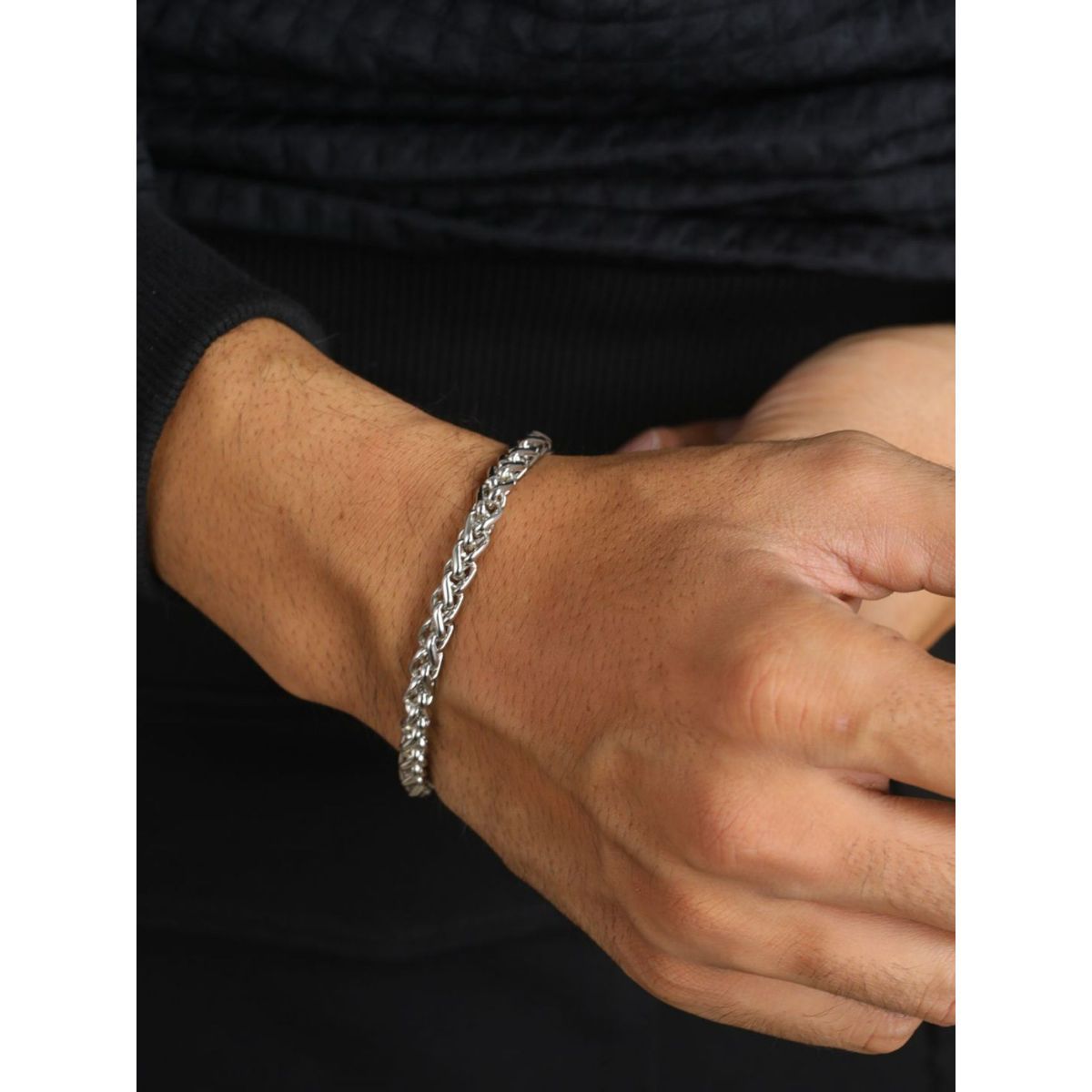Fashion Mens Hand Chain Lets Male Wholesale Bijoux Gold/Silver Color Chain  Link | Jumia Nigeria