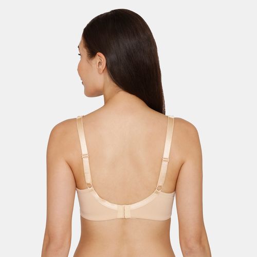 Buy Zivame True Curv Padded Wired 3/4th Coverage T-Shirt Bra - Toasted  Almond at Rs.932 online