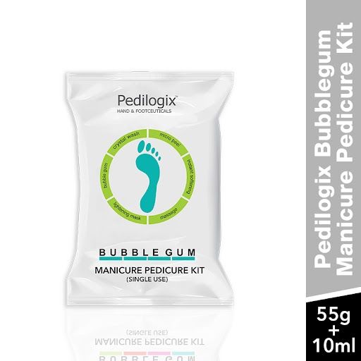 O3+ Pedilogix Bubble Gum Manicure Pedicure Kit