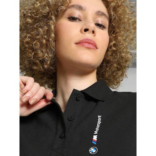 Puma BMW MMS Polo Women Black T-Shirt (L)