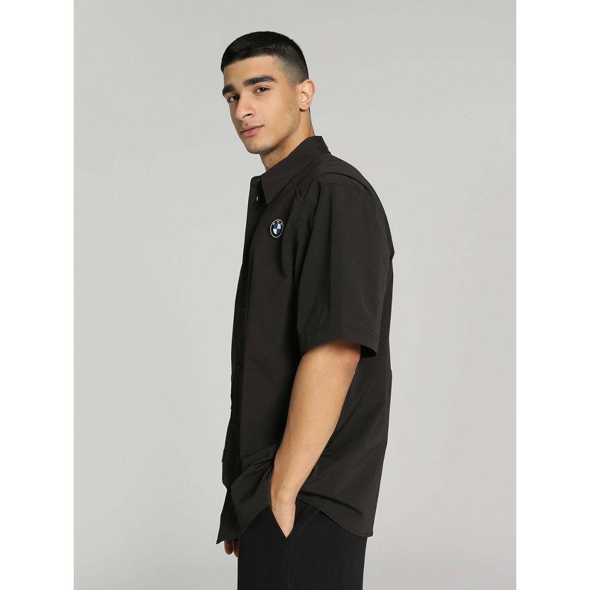 ★★PUMA★★ BMW MMS Summer Crew Short Sleeve Shirt Black 62 Buy Puma Bmw Mms Summer Crew Short Sleeve Shirt Black 624618