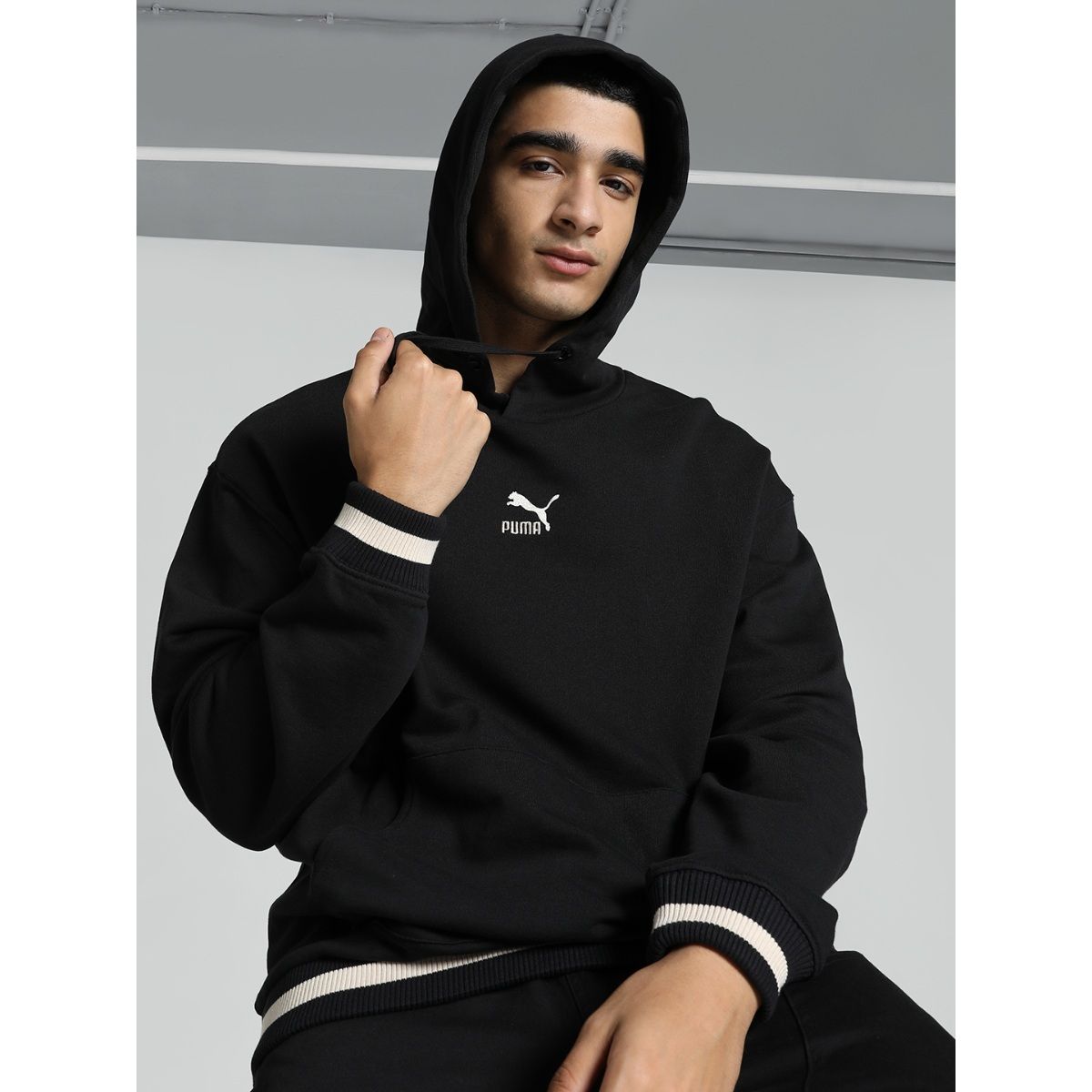 Clearance black hoodie puma