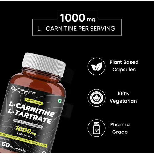 Buy Carbamide Forte L-carnitine L-tartrate 1000mg Capsules Online