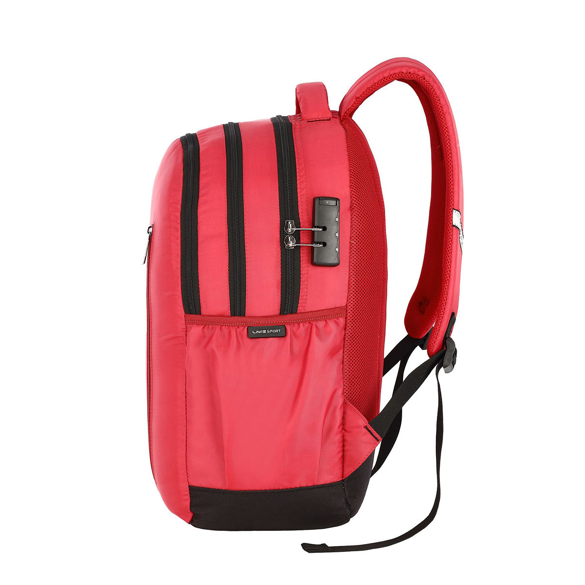 Lavie Sport Unisex Streak 36L Anti Theft Laptop Backpack Red (L) Buy Lavie Sport Unisex Streak