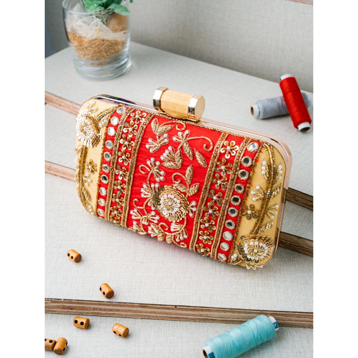 2023 Diamond Evening Clutch Bag For Women Wedding Golden Clutch Purse Chain  Shoulder Bag Small Party Handbag With Metal Handle - AliExpress