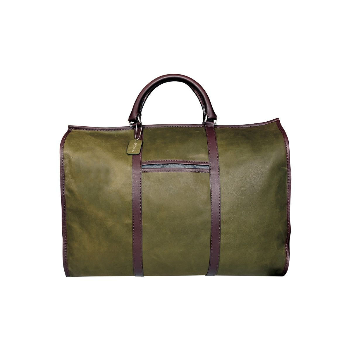 Buy Sassora Nubuck Leather Multi Purpose Foldable Weekend Duffle