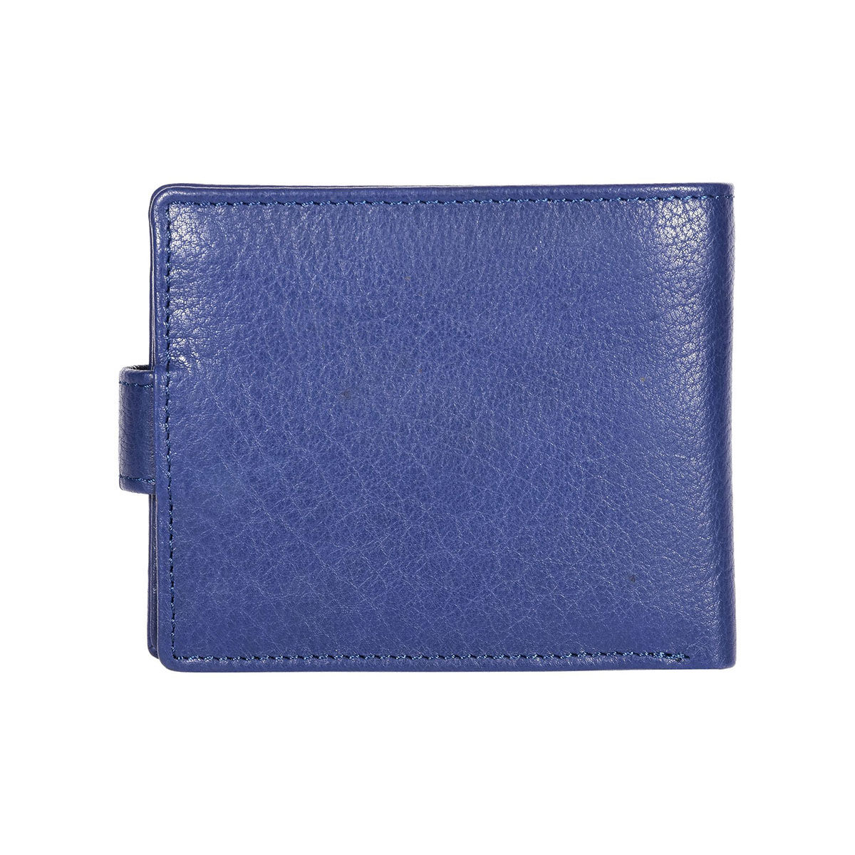 Buy Sassora Premium Leather Boys RFID Solid Pattern Wallet-Blue Online