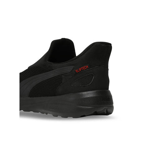 Buy Puma Black Softride Cosmic SlipTech Slip-On Sneakers Online