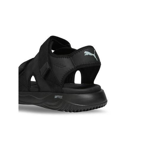 Buy Puma Black Softride Seave Aquaterra Sandals Online