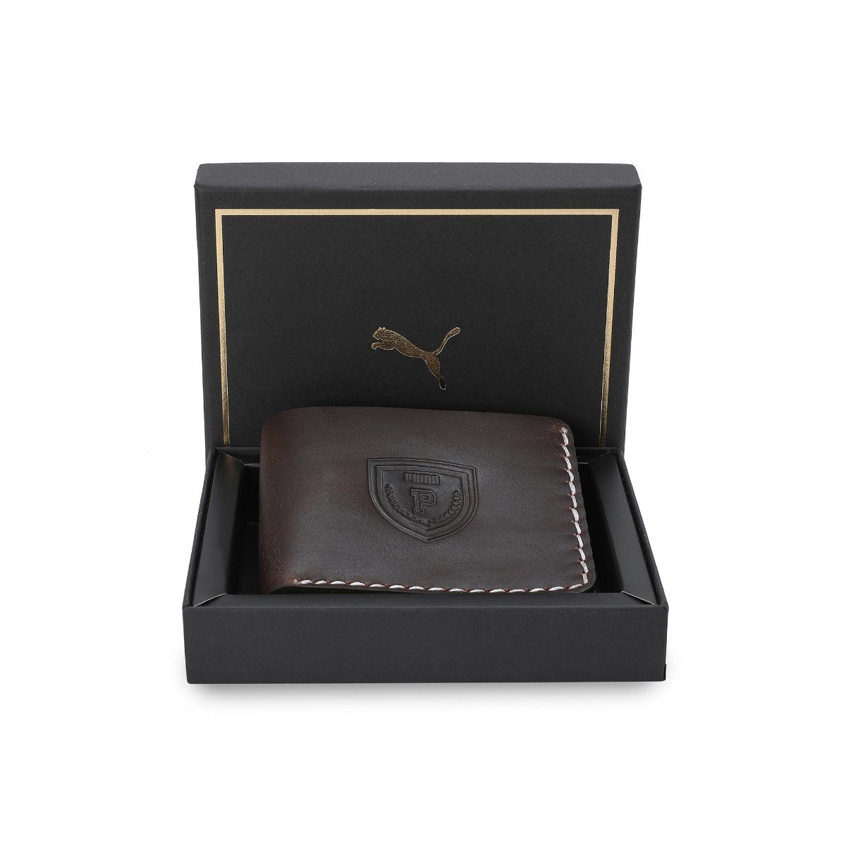 Buy Puma Brown Solid Wallet Online