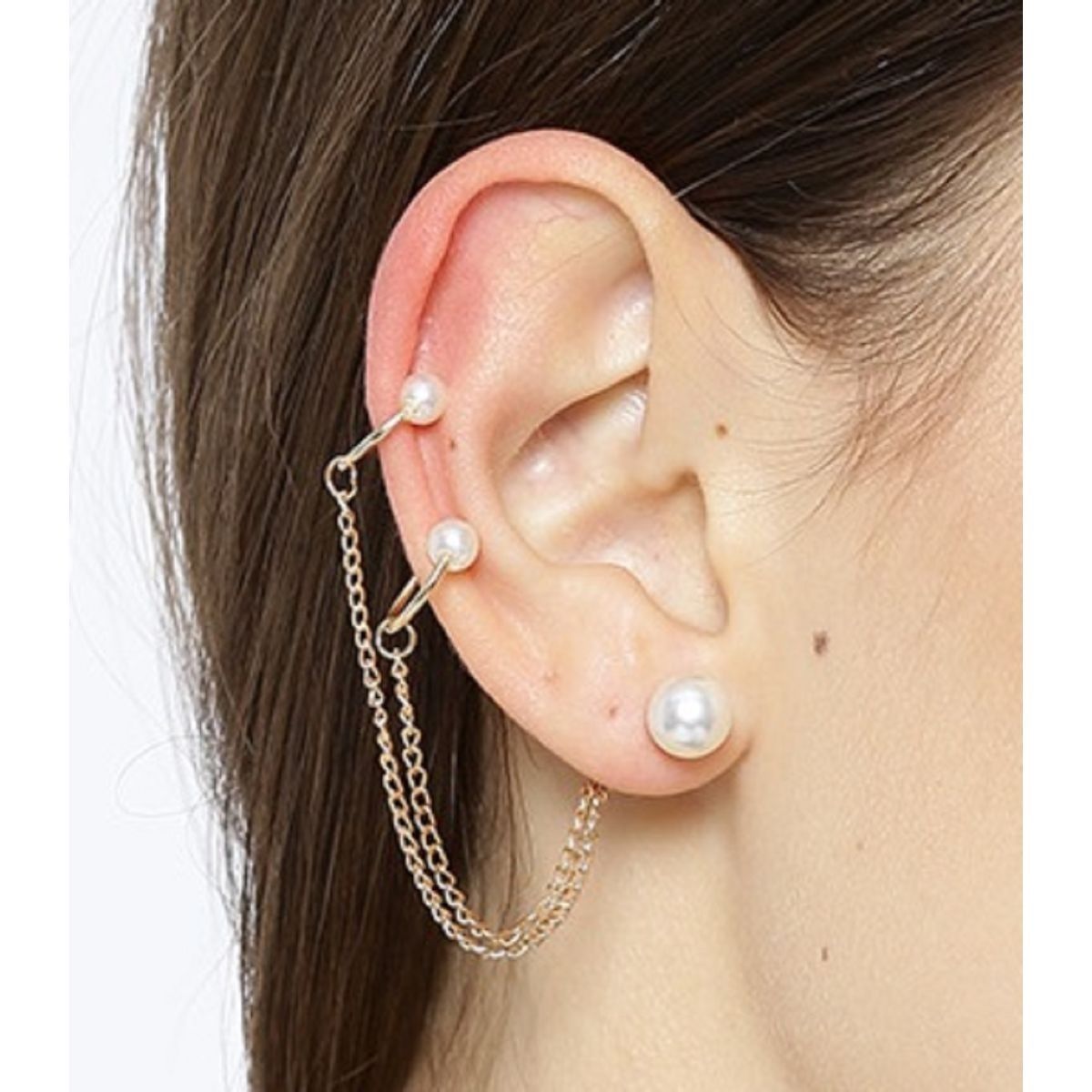 Buy Class X Upper Ear Cartilage Piercing Earring Huggie Helix Online in  India  Etsy