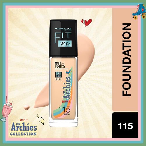 Buy Maybelline New York Fit Me Matte+Poreless Liquid Foundation, 330  Toffee, 30ml Online at Low Prices in India 