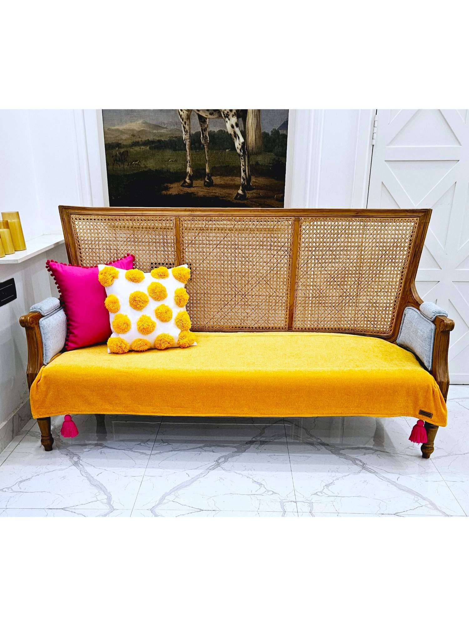 cushion cover yellow couch throw pillows