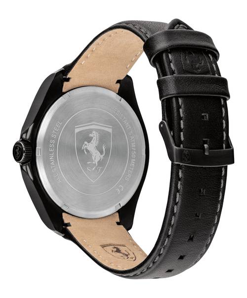 Buy Scuderia Ferrari SPEEDRACER Mech Automatic Black Round Dial 