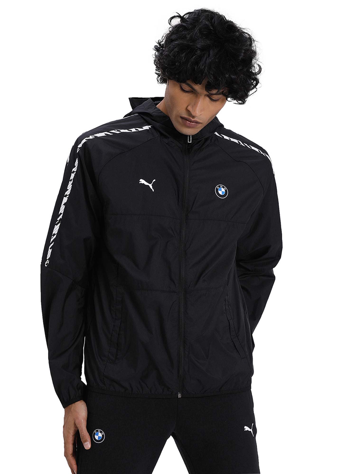 Buy Puma Bmw Motorsports T7 City Runner Jacket Black Online