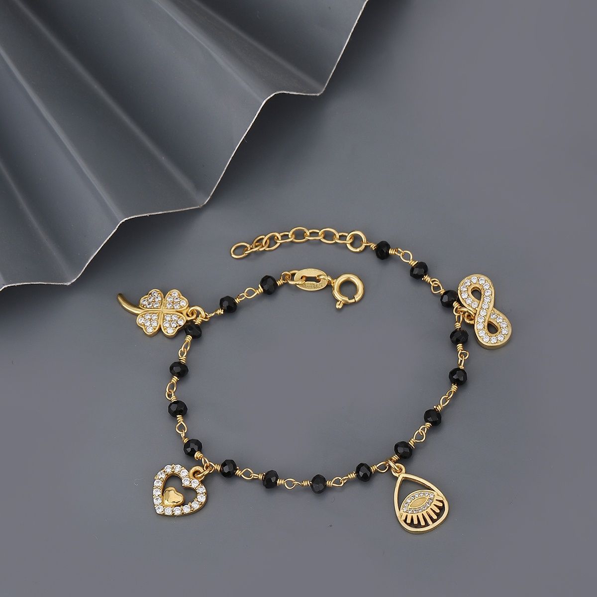 Carlton London Gold Plated Layered Bracelet (Gold) At Nykaa, Best Beauty Products Online